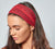Red Striped Headband | Ziggy Nepalese Cotton Bandana