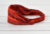 Red Striped Headband | Ziggy Nepalese Cotton Bandana