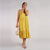 Yellow Floral Sundress | Natalia Softly Gathered Strappy Dress