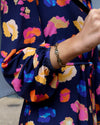 The Fern Dress | Abstract Floral Print Jersey Dress