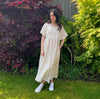 Beige Stripe Dress | Martina Relaxed Oversized Limited Edition Dress