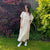 Beige Stripe Dress | Martina Relaxed Oversized Limited Edition Dress