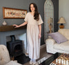Beige Stripe Dress | Martina Relaxed Oversized Limited Edition Dress