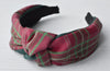 Tartan Headband | Lucy Twisted Knot Plaid Alice Band