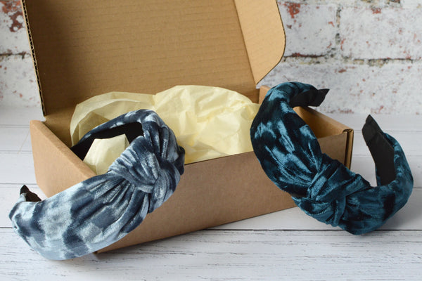 Velvet Headband | Lucy Twisted Knot Alice Band