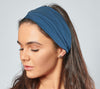 Zara | Cotton Headband - Denim Blue