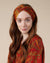 Red & Marigold Headband | Abi Silky Paisley Twisted Knot Hairband
