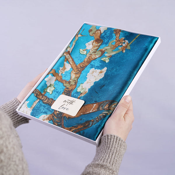 Aria | Silk Scarf - Van Gogh Almond Blossom