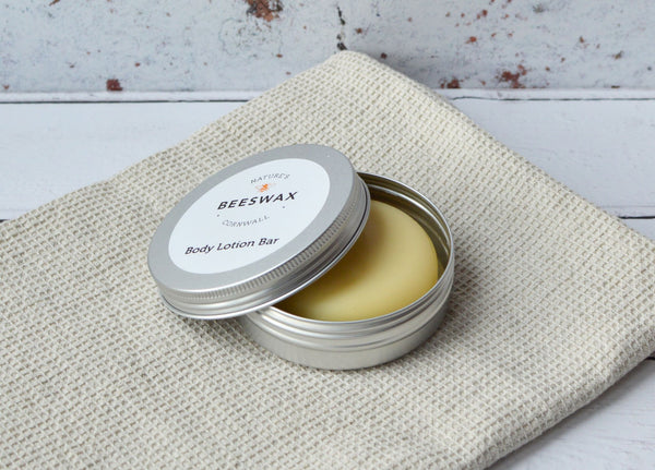 Bee Happy Gift Box Soothing Beeswax Lotion Bar and Lip Balm