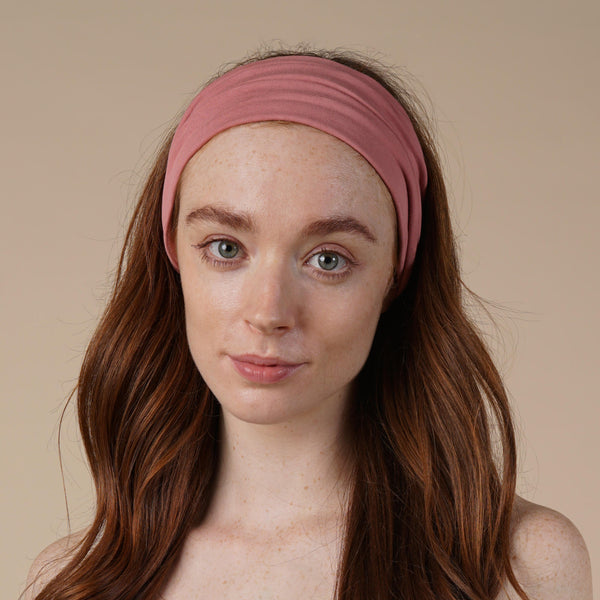Zara | Organic Cotton Headband - Blush Pink
