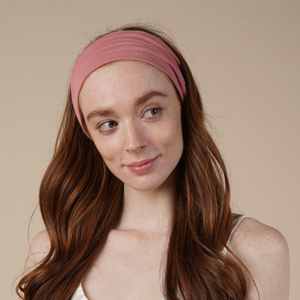 Zara | Organic Cotton Headband - Blush Pink