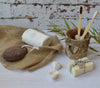 Rio Self Care Spa Gift Box Eco Friendly Bamboo Face Cloth and Toothbrushes Pumice Stone Vegan Soap