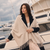 Beige Pashmina | Drew Super Soft Large Special Occasion Wrap with Tassels