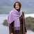 Lilac Pashmina | Drew Super Soft Large Special Occasion Wrap with Tassels
