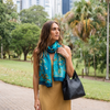 Aria | Silk Scarf - Van Gogh Almond Blossom