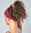 Zara | Cotton Headband - Burgundy