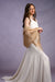 Sophia Organza and Crepe Silk Viscose Soft Gold Tasselled Bridal Bridesmaid Special Occasion Wrap