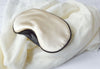 Sleep Eye Mask Blackout Inner Fabric Luxuriously Soft Adjustable Eye Cover Cream Satin Meditation