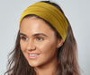 Zara | Organic Cotton Headband - Ochre Yellow