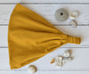 Zara | Organic Cotton Headband - Ochre Yellow