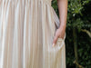Beige Stripe Dress | Martina Relaxed Oversized Limited Edition Dress