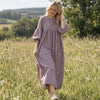 Gingham Checked Dress | Rosie Relaxed Oversized Cotton Dress