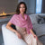 Rose Pink Wrap, Soft Large Shawl with Tassels, Evening and Occasion Wear