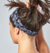 Zara | Organic Cotton Headband - Navy Blue Floral