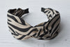 Zebra Headband | Lucy Twisted Knot Alice Band