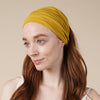 Zara | Organic Cotton Headband - Ochre Yellow