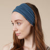 Zara | Cotton Headband - Denim Blue