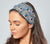 Zara | Cotton Headband - Blue Peacock